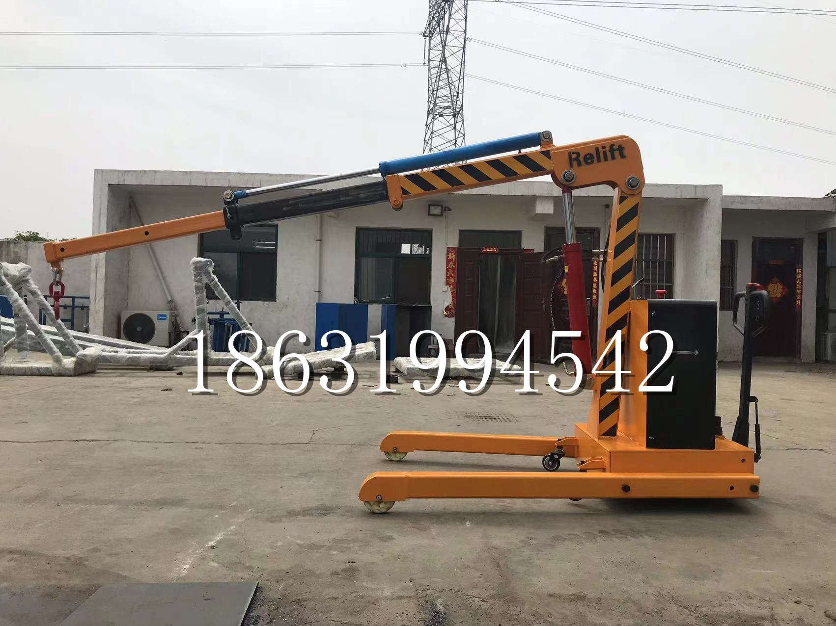 望安乡久征定做3吨三轮随车吊 农用园林绿化移树吊 平板工程用小吊机