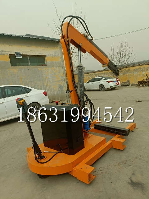 望安乡自卸车厢随车吊 自制轮式四不像起重机 四驱平板吊 5吨 贵盛